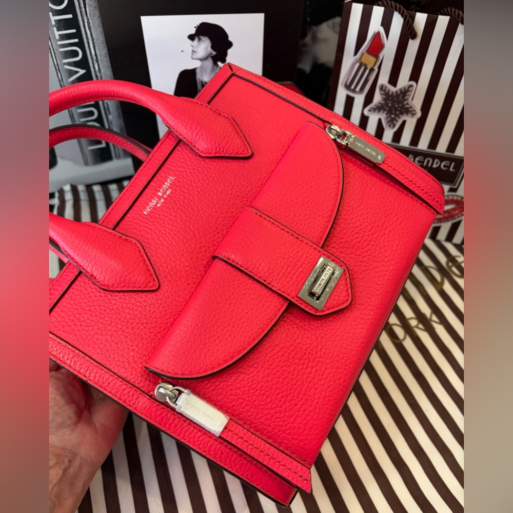 NWT FULL INCLUSION HENRI BENDEL RIVINGTON LIMITED EDITION SATCHEL/CROSSBODY - Picture 4 of 16